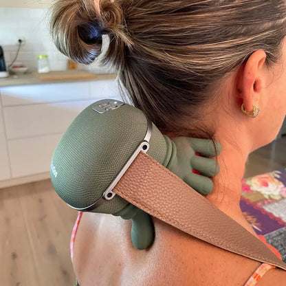 Shiatsu Heated Neck & Back Massager Pillow – Portable & Deep