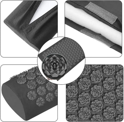 Acupressure Mat & Pillow Set – Cotton PVC Sponge