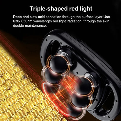 6-Head Massage Gun – Deep Tissue Full-Body Percussion