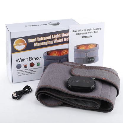 Waist Support Massage Belt with Adjustable Settings