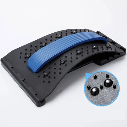 Adjustable Back Stretcher – Lumbar & Cervical Support Massager