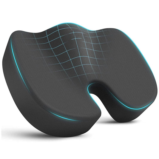 Memory Foam Seat Cushion – Ergonomic Chair Pad for Better Posture & Comfort