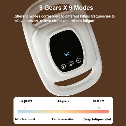 6-Head Massage Gun – Deep Tissue Full-Body Percussion