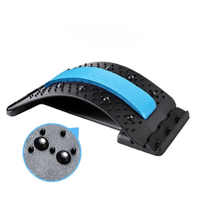 Adjustable Back Stretcher – Lumbar & Cervical Support Massager
