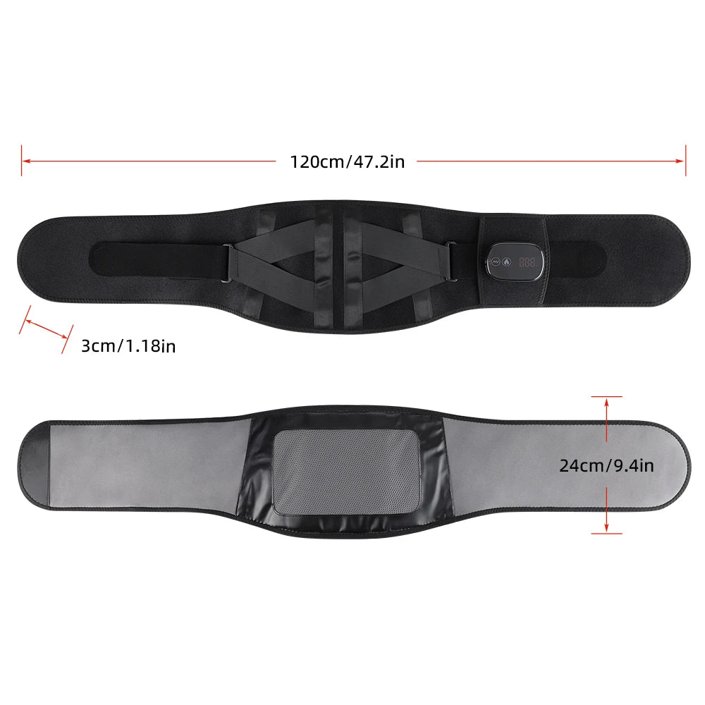Waist Support Massage Belt with Adjustable Settings