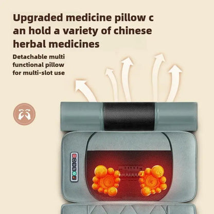 Electric Full Body Massage Mattress with Heating & Hand Control