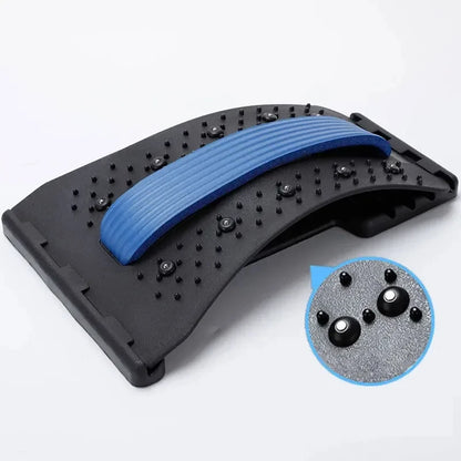 Adjustable Back Stretcher – Lumbar & Cervical Support Massager
