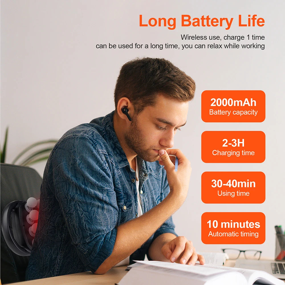 16-Head Fascia Massage Gun – High-Frequency Muscle Relief Massager