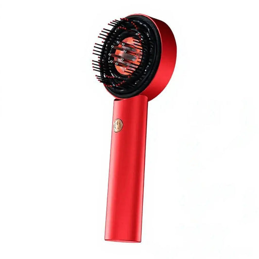 Electric Scalp Massager Comb – Microcurrent & LED Hair Care Device