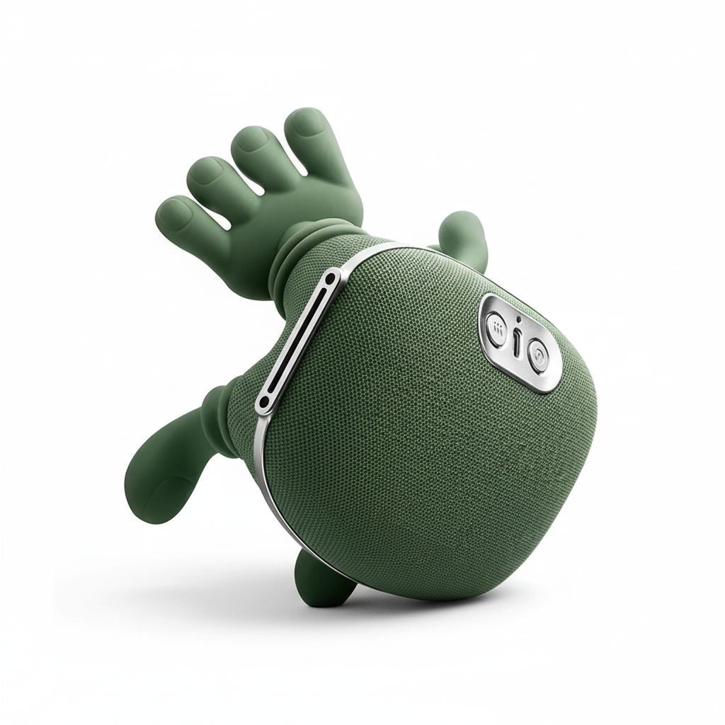 Electric Shiatsu Neck and Back Massager Pillow with Heat on a sofa — cordless design for home relaxation