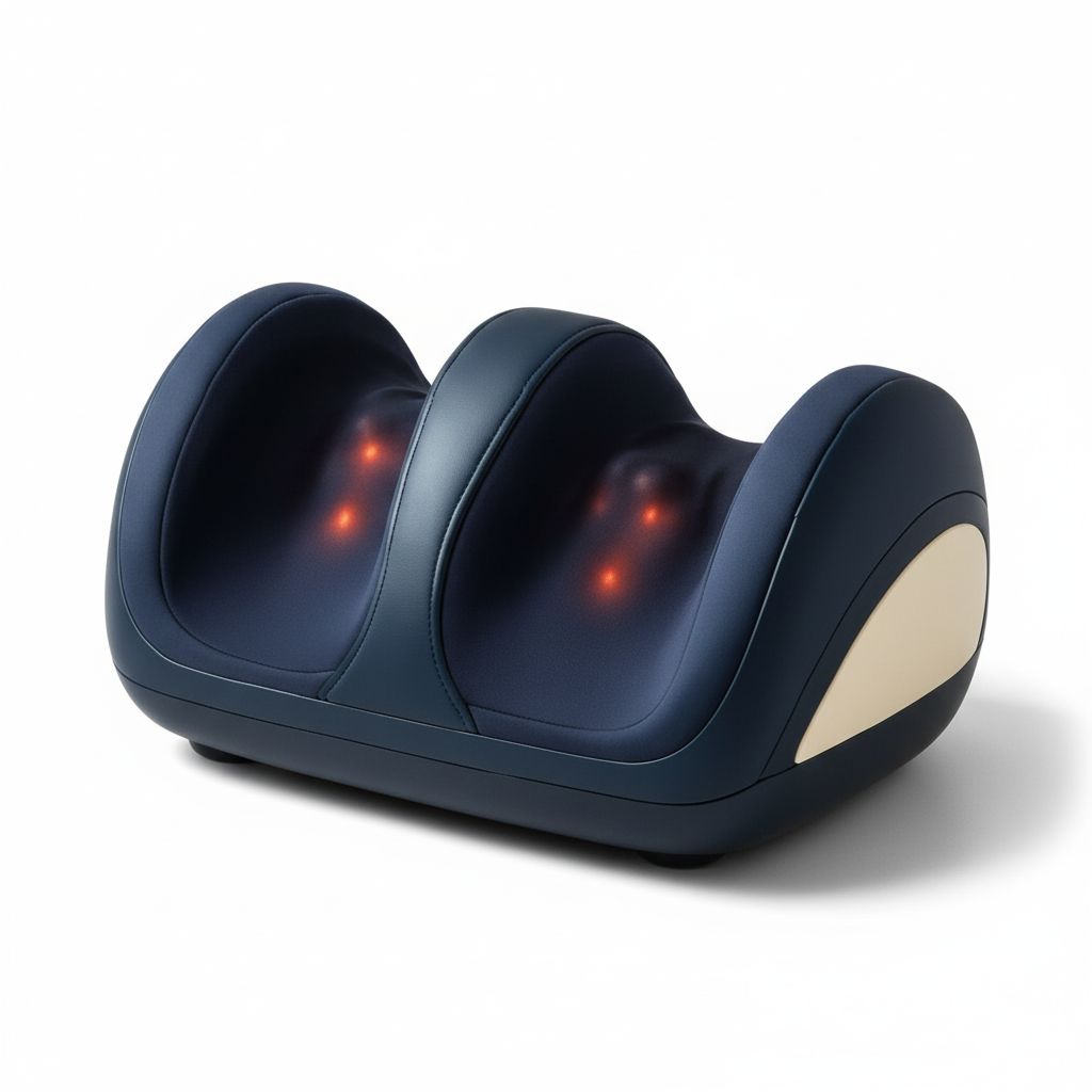 Super-Large Electric Foot Massager with Heating – Acupoint Comfort Massage